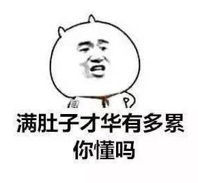 滿(mǎn)肚子才華